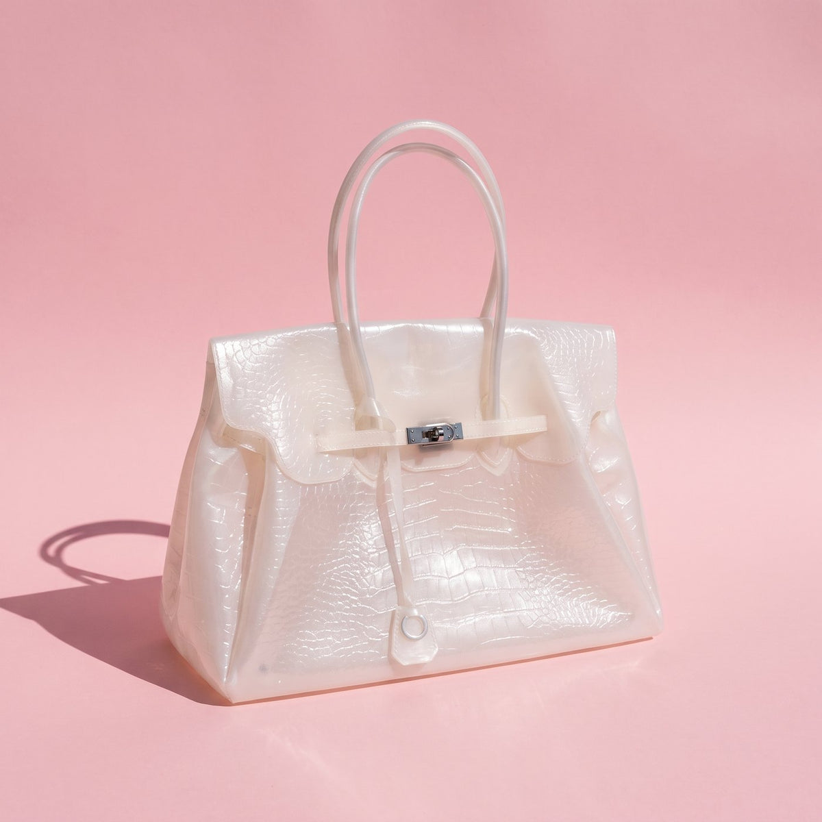 Le Croc Jelly Bag - Blanc nacré