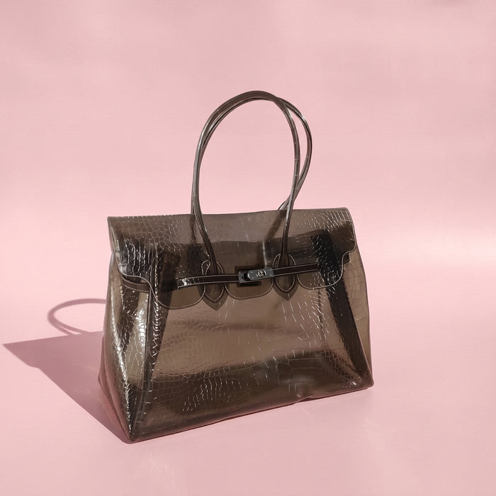 Le Croc Jelly Bag - Brun chocolat